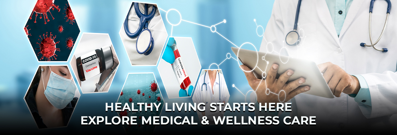 A doctor holding medicines in a clinical setting for medical clinics near me.