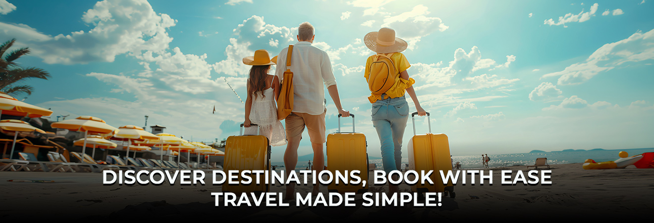 A family walking toward the beach enjoying a relaxed trip vibe with Chennai travel agency