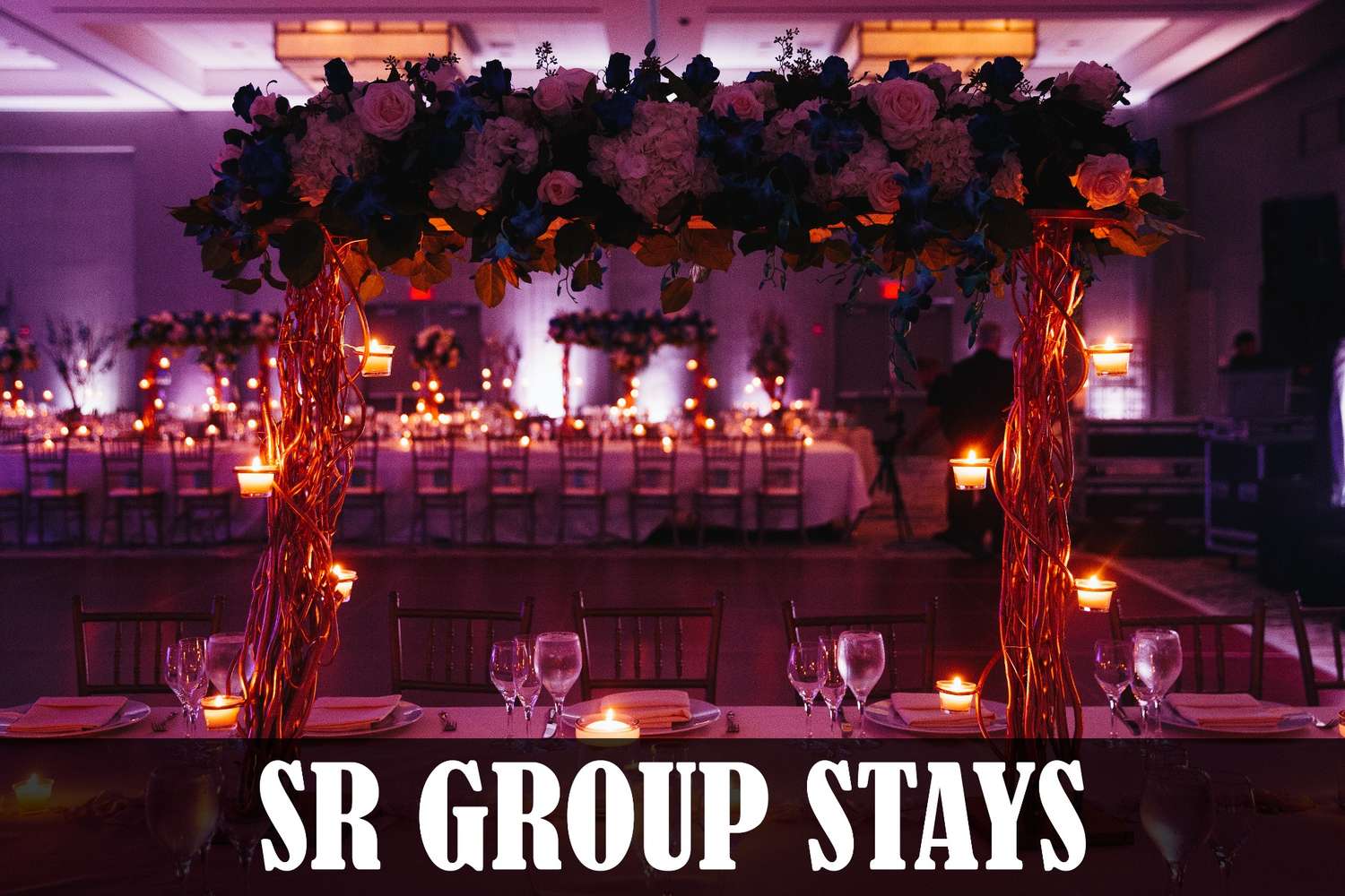 Spacious banquet hall facility shown as part of large community infrastructure linked to property for sale in chennai.